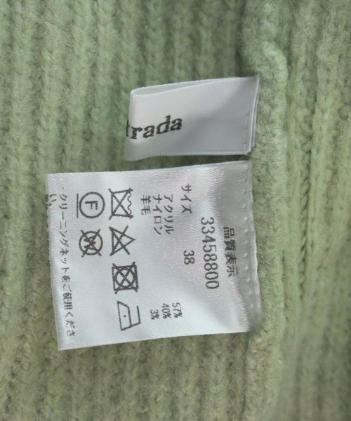 Mystrada（マイストラーダ）ニット・セーター 緑 サイズ:38(M位) レディース/2200621189124