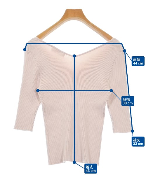 Mystrada（マイストラーダ）ニット・セーター ピンク サイズ:38(M位) レディース/2200629317215