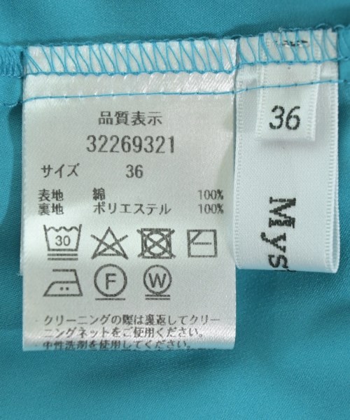 Mystrada（マイストラーダ）ワンピース 青 サイズ:36(S位) レディース/2200630223093