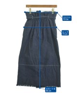 Mystrada（マイストラーダ）ロング・マキシ丈スカート 紺 サイズ:38(M位) レディース/2200636631021