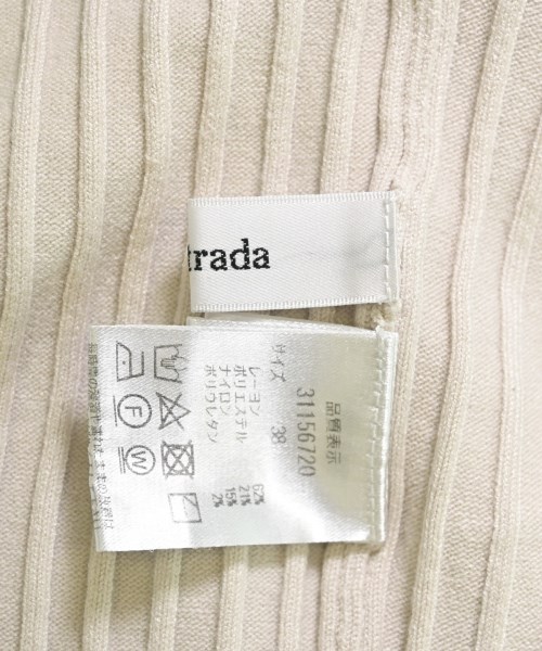 Mystrada（マイストラーダ）ニット・セーター 白 サイズ:38(M位) レディース/2200637810067