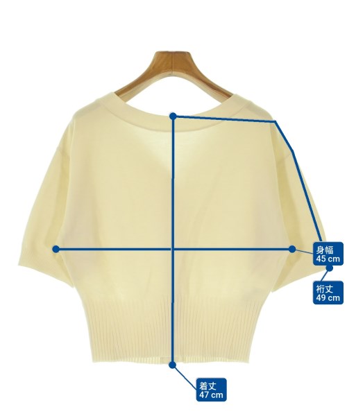 Mystrada（マイストラーダ）ニット・セーター 白 サイズ:38(M位) レディース/2200616503034