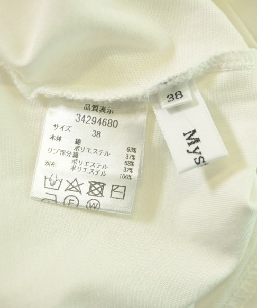Mystrada（マイストラーダ）Tシャツ・カットソー 白 サイズ:38(M位) レディース/2200617714057