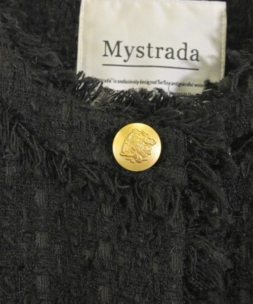Mystrada（マイストラーダ）ベスト 黒 サイズ:36(S位) レディース/2200608283036