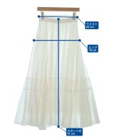 Mystrada（マイストラーダ）ロング・マキシ丈スカート 白 サイズ:36(S位) レディース/2200608675121