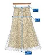 Mystrada（マイストラーダ）ロング・マキシ丈スカート グレー サイズ:34(XS位) レディース/2200605771048