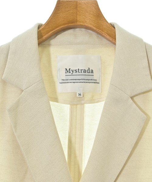 Mystrada（マイストラーダ）ジャケット ベージュ サイズ:36(S位) レディース/2200669001013