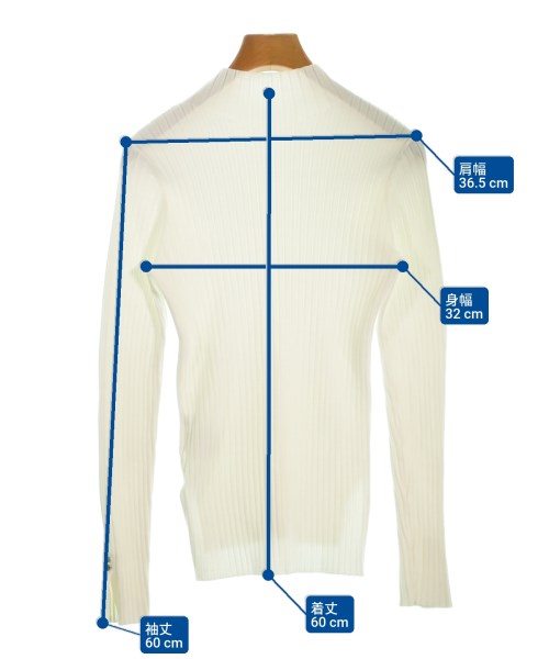 Mystrada（マイストラーダ）ニット・セーター 白 サイズ:38(M位) レディース/2200669001037