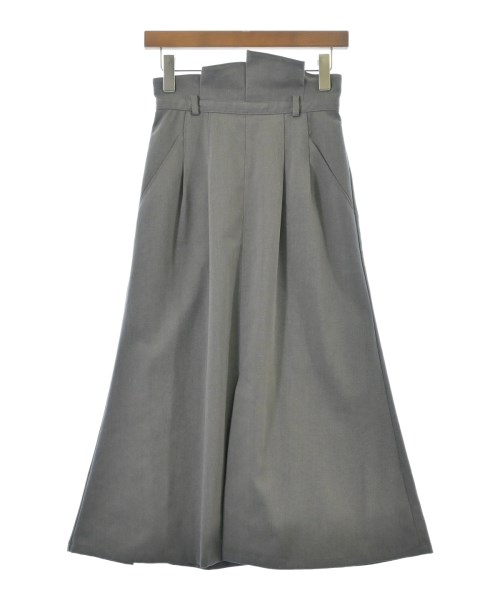 Mystrada(マイストラーダ)ロング・マキシ丈スカート グレー サイズ:34(XS位)/2200668043052