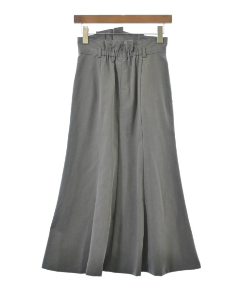 Mystrada（マイストラーダ）ロング・マキシ丈スカート グレー サイズ:34(XS位) レディース/2200668043052