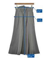 Mystrada（マイストラーダ）ロング・マキシ丈スカート グレー サイズ:34(XS位) レディース/2200668043052