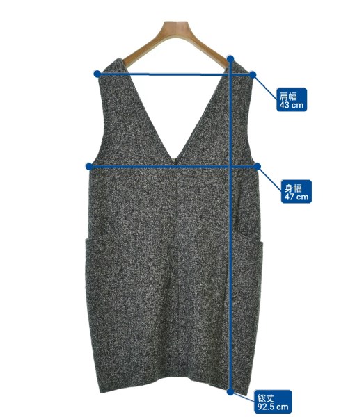 Mystrada（マイストラーダ）ワンピース グレー サイズ:38(M位) レディース/2200671564049