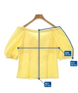 Mystrada（マイストラーダ）ブラウス 黄 サイズ:36(S位) レディース/2200673755056