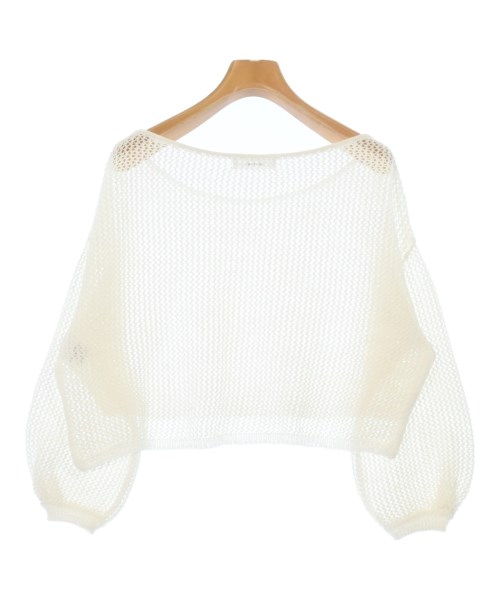 Mystrada（マイストラーダ）ニット・セーター 白 サイズ:38(M位) レディース/2200676615104