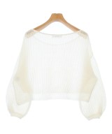 Mystrada（マイストラーダ）ニット・セーター 白 サイズ:38(M位) レディース/2200676615104