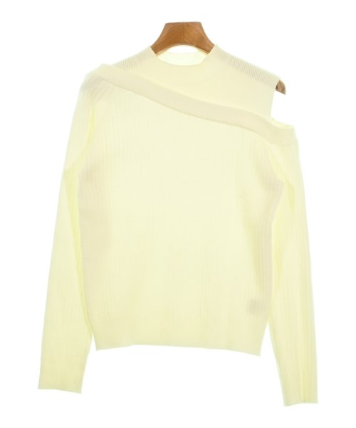 Mystrada(マイストラーダ)ニット・セーター 白 サイズ:38(M位)/2200666485076