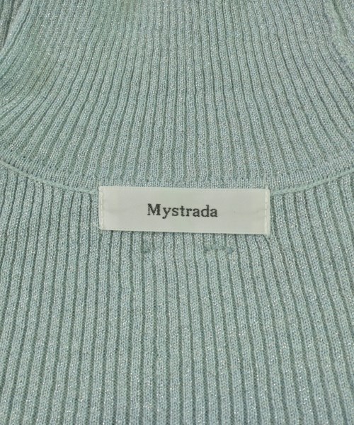 Mystrada（マイストラーダ）ニット・セーター 青 サイズ:38(M位) レディース/2200692779286