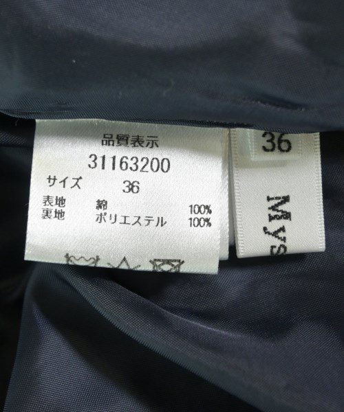 Mystrada（マイストラーダ）ワンピース 紺 サイズ:36(S位) レディース/2200645169096