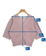 Mystrada（マイストラーダ）カーディガン ピンク サイズ:38(M位) レディース/2200652210156