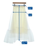 Mystrada（マイストラーダ）ロング・マキシ丈スカート 白 サイズ:36(S位) レディース/2200652788082