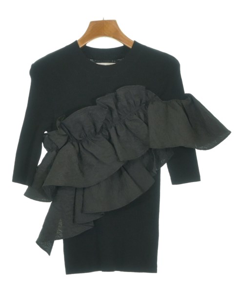 Mystrada(マイストラーダ)ニット・セーター 黒 サイズ:38(M位)/2200652788099