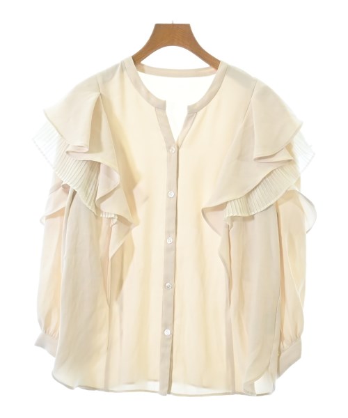 Mystrada(マイストラーダ)ブラウス ベージュ サイズ:38(M位)/2200645322101