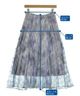 Mystrada（マイストラーダ）ロング・マキシ丈スカート 青 サイズ:36(S位) レディース/2200708324042