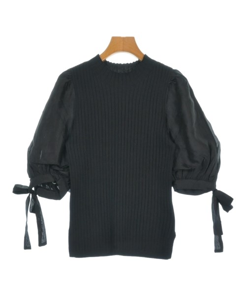 Mystrada(マイストラーダ)ニット・セーター 黒 サイズ:38(M位)/2200662123163