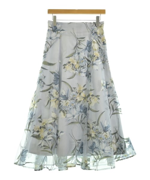 Mystrada(マイストラーダ)ロング・マキシ丈スカート 青 サイズ:38(M位)/2200660507101