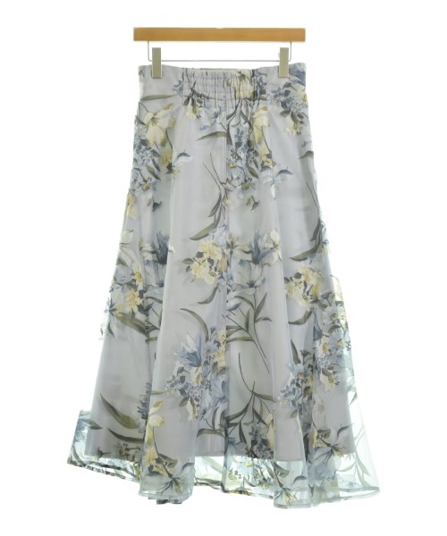 Mystrada（マイストラーダ）ロング・マキシ丈スカート 青 サイズ:38(M位) レディース/2200660507101