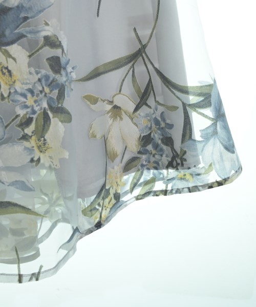 Mystrada（マイストラーダ）ロング・マキシ丈スカート 青 サイズ:38(M位) レディース/2200660507101