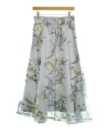 Mystrada（マイストラーダ）ロング・マキシ丈スカート 青 サイズ:38(M位) レディース/2200660507101