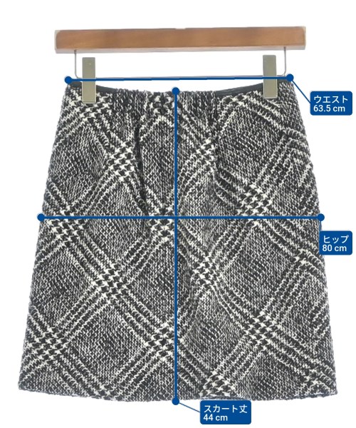 Mystrada（マイストラーダ）ミニスカート 黒 サイズ:36(S位) レディース/2200661137024