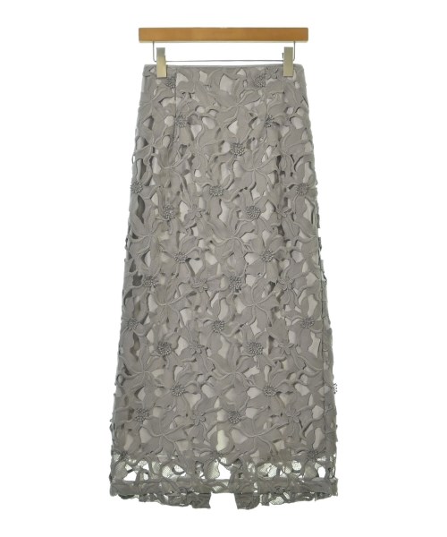 Mystrada(マイストラーダ)ロング・マキシ丈スカート グレー サイズ:38(M位)/2200661462089