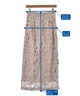 Mystrada（マイストラーダ）ロング・マキシ丈スカート ピンク サイズ:38(M位) レディース/2200661462096