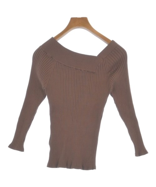 Mystrada（マイストラーダ）ニット・セーター 茶 サイズ:38(M位) レディース/2200661749036