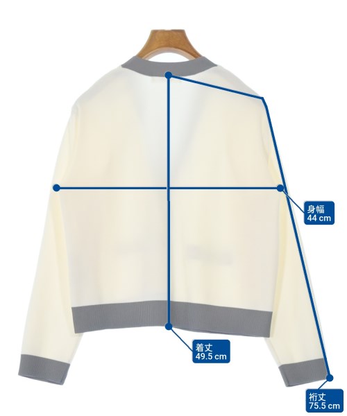 Mystrada（マイストラーダ）カーディガン 白 サイズ:38(M位) レディース/2200662389057