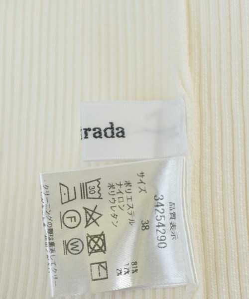 Mystrada（マイストラーダ）ニット・セーター 白 サイズ:38(M位) レディース/2200662389071