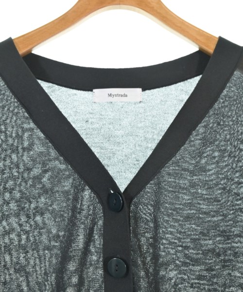 Mystrada（マイストラーダ）カーディガン 黒 サイズ:38(M位) レディース/2200667298026