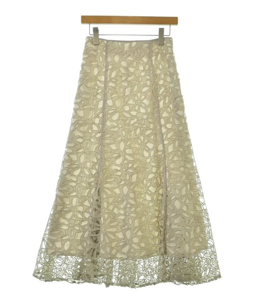 Mystrada(マイストラーダ)ロング・マキシ丈スカート ベージュ サイズ:36(S位)/2200666127020
