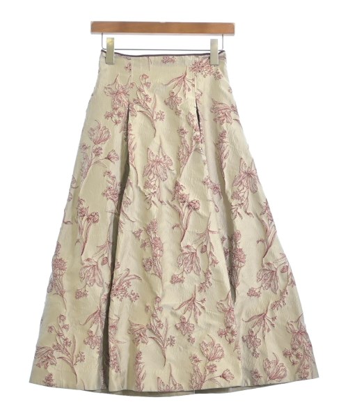 Mystrada(マイストラーダ)ロング・マキシ丈スカート ベージュ サイズ:34(XS位)/2200666934062