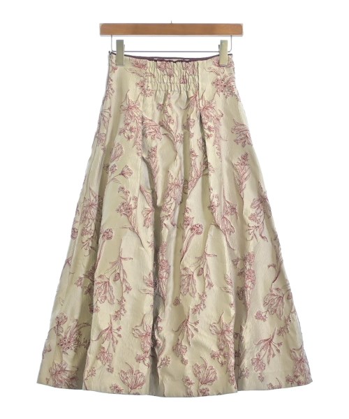 Mystrada（マイストラーダ）ロング・マキシ丈スカート ベージュ サイズ:34(XS位) レディース/2200666934062