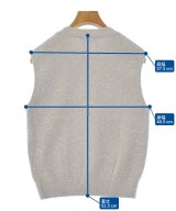 Mystrada（マイストラーダ）ベスト/ノースリーブ グレー サイズ:38(M位) レディース/2200666934192