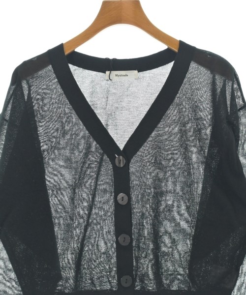 Mystrada（マイストラーダ）カーディガン 黒 サイズ:38(M位) レディース/2200647823170