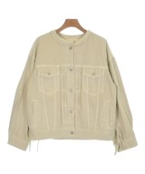 Mystrada（マイストラーダ）ノーカラージャケット ベージュ サイズ:38(M位) レディース/2200726616013