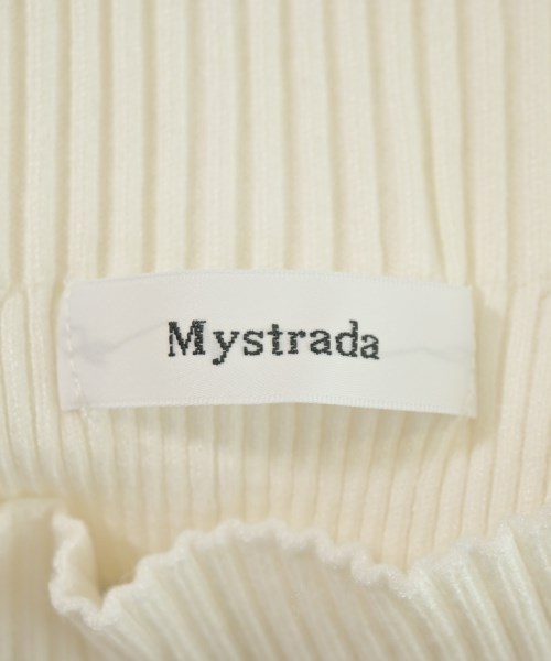 Mystrada（マイストラーダ）ニット・セーター 白 サイズ:38(M位) レディース/2200730128014
