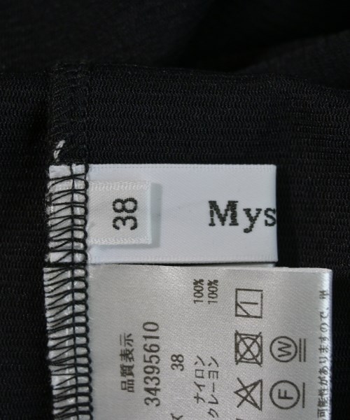 Mystrada（マイストラーダ）Tシャツ・カットソー 黒 サイズ:38(M位) レディース/2200735804050