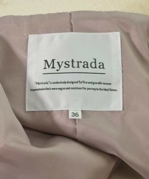Mystrada（マイストラーダ）ピーコート 黄 サイズ:36(S位) レディース/2200737433029