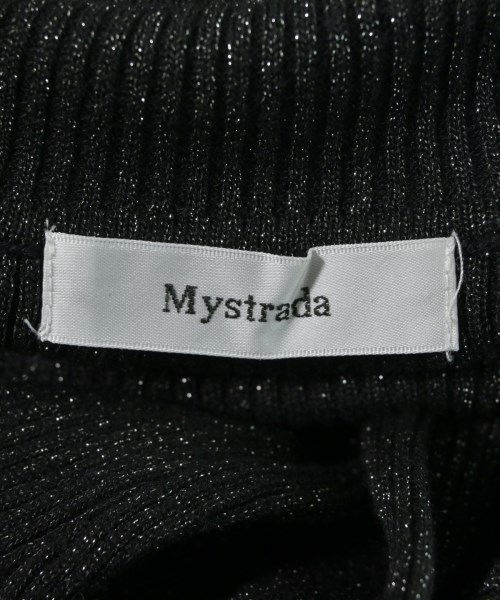 Mystrada（マイストラーダ）ニット・セーター 黒 サイズ:38(M位) レディース/2200728310339