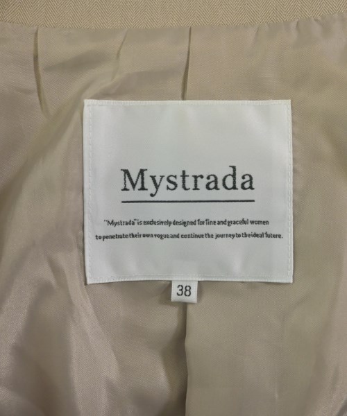 Mystrada（マイストラーダ）テーラードジャケット ベージュ サイズ:38(M位) レディース/2200718600013